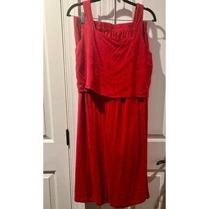 red 2 piece Anrabess outfit - size medium